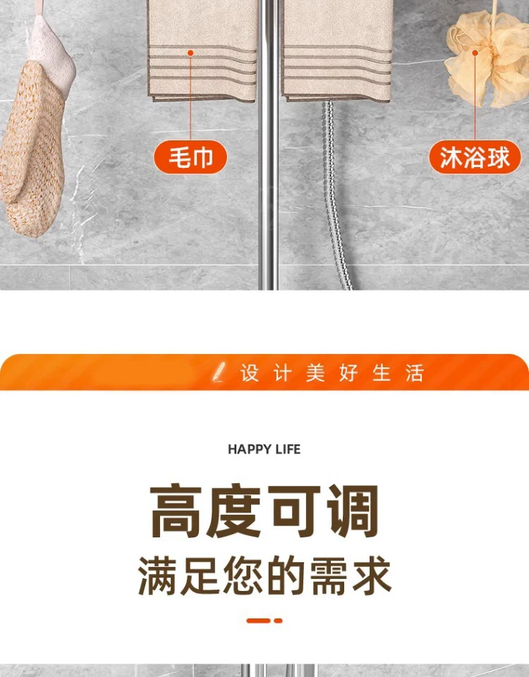 Punch-Free Bathroom Rack Bathroom Shelf Toilet Space Aluminum No Drill Hanging Rack Bathroom Organizer Hang On the Wall Punch-Free Bathroom Rack Bathroom Shelf Toilet Space Aluminum No Drill Hanging Rack Bathroom Organizer Hang On the Wall