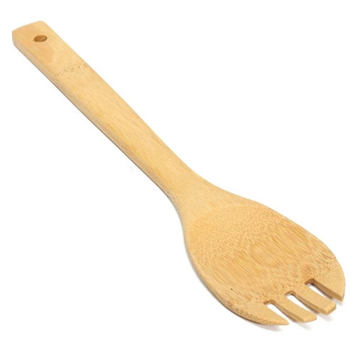 6 Pieces Bamboo Spoon Spatula Kitchen Utensil Wooden Cooking Tool Mixing Set 6 Pieces Bamboo Spoon Spatula Kitchen Utensil Wooden Cooking Tool Mixing Set
