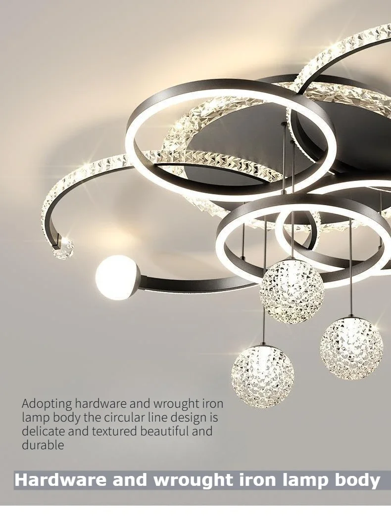 Modern Luxury LED Ceiling Chandeliers Lamps Design Creative Suspension Pendant Lights Home Decor Items Living Room Bedroom Villa Modern Luxury LED Ceiling Chandeliers Lamps Design Creative Suspension Pendant Lights Home Decor Items Living Room Bedroom Villa