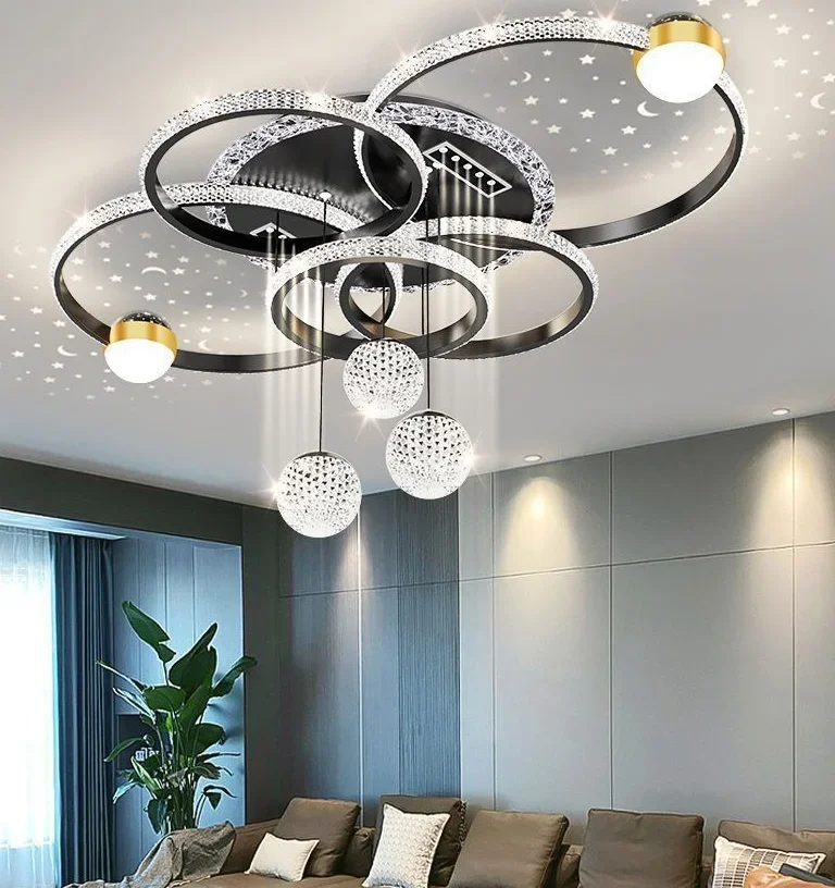 Modern Luxury LED Ceiling Chandeliers Lamps Design Creative Suspension Pendant Lights Home Decor Items Living Room Bedroom Villa Modern Luxury LED Ceiling Chandeliers Lamps Design Creative Suspension Pendant Lights Home Decor Items Living Room Bedroom Villa