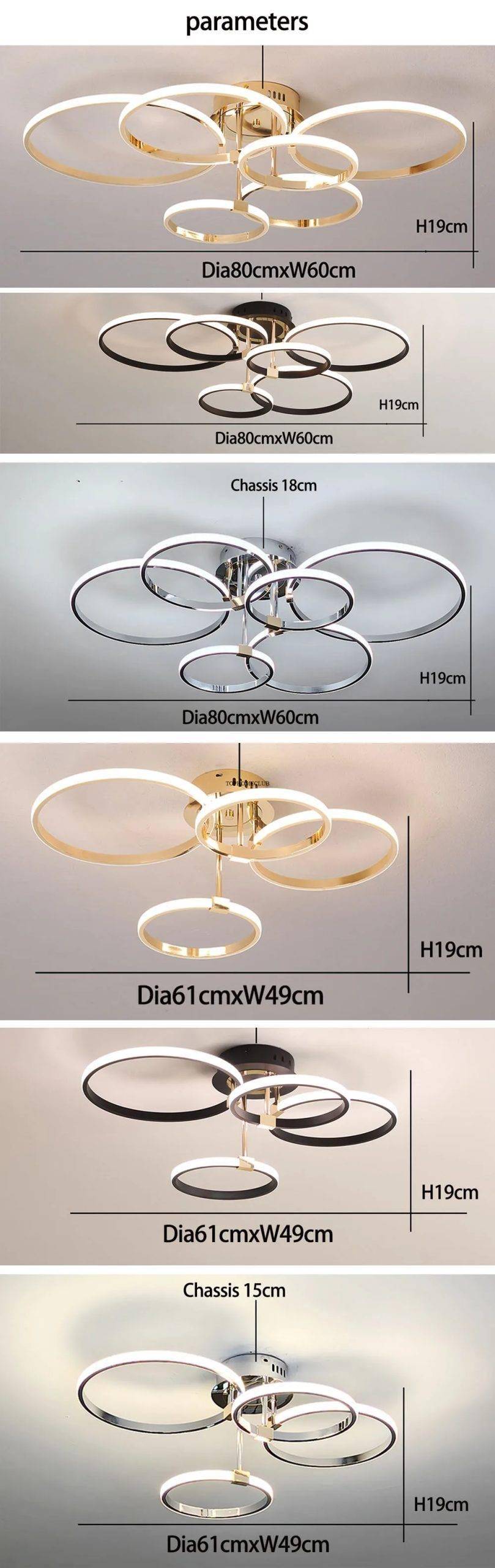 Modern LED Ceiling Chandelier for Living Bedroom,Round Dimmable Ceiling Lamp,Gold/Chrome/Black Bedroom Ceiling Light Fixture Modern LED Ceiling Chandelier for Living Bedroom,Round Dimmable Ceiling Lamp,Gold/Chrome/Black Bedroom Ceiling Light Fixture