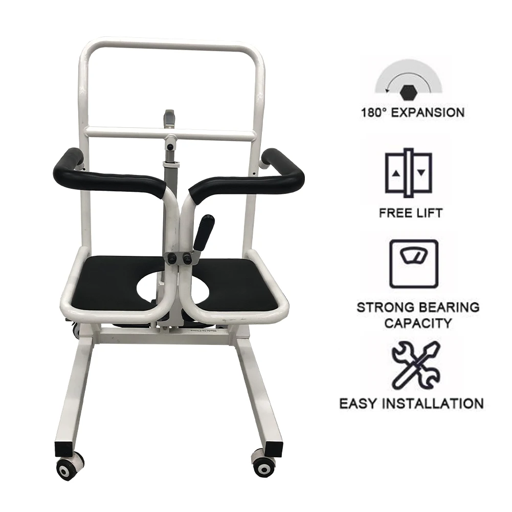 Waterproof Multi-function Safety Home Care Toilet Bathing Chair Elderly Supplies Mobility Patient Lift Electric Transfer Chair