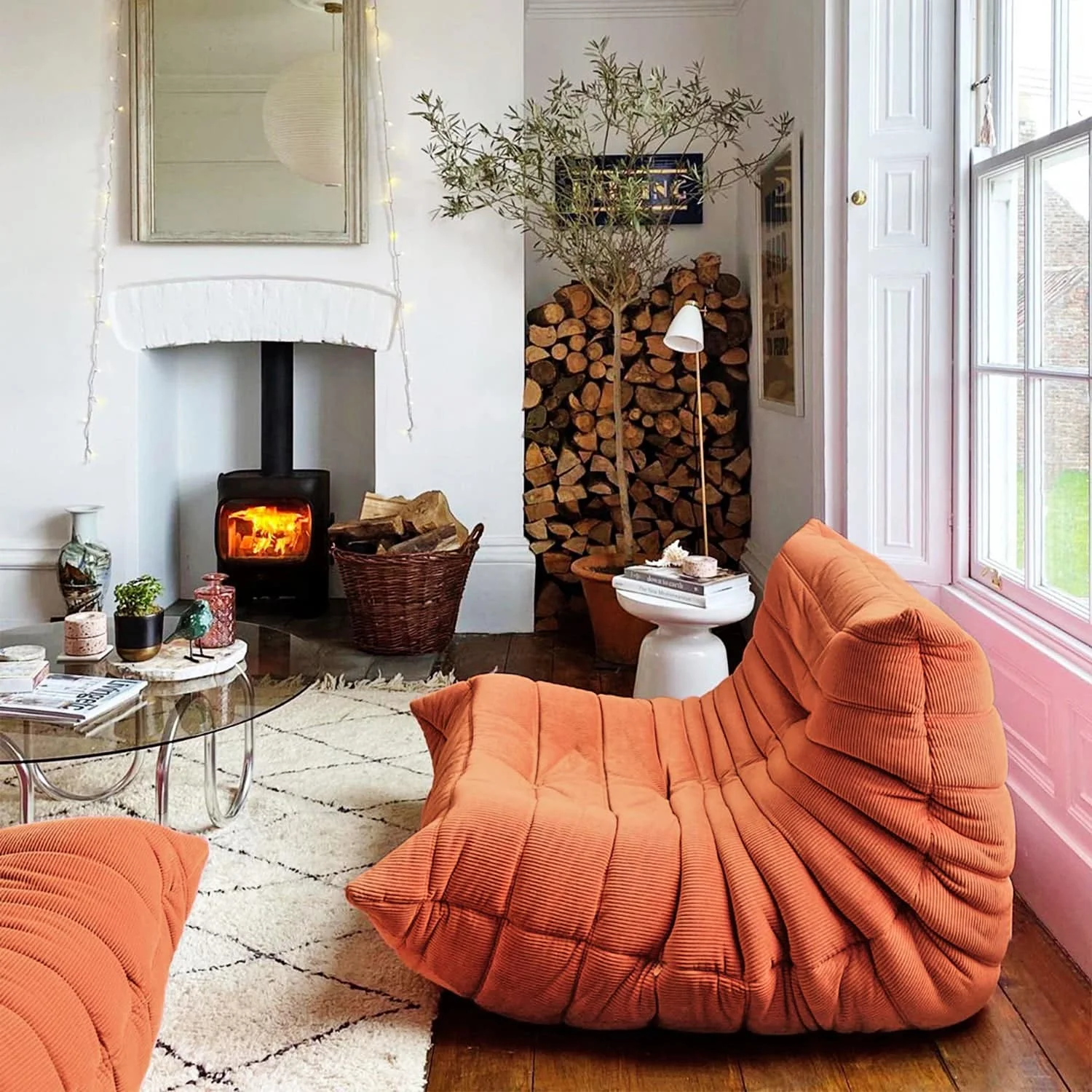 Caterpillar sofa Frameless Sofa Modern Living Room Balcony Lounge Lazy Sofa Available White Lamb Wool Sofa Beanbag Sponge Sofa Caterpillar sofa Frameless Sofa Modern Living Room Balcony Lounge Lazy Sofa Available White Lamb Wool Sofa Beanbag Sponge Sofa