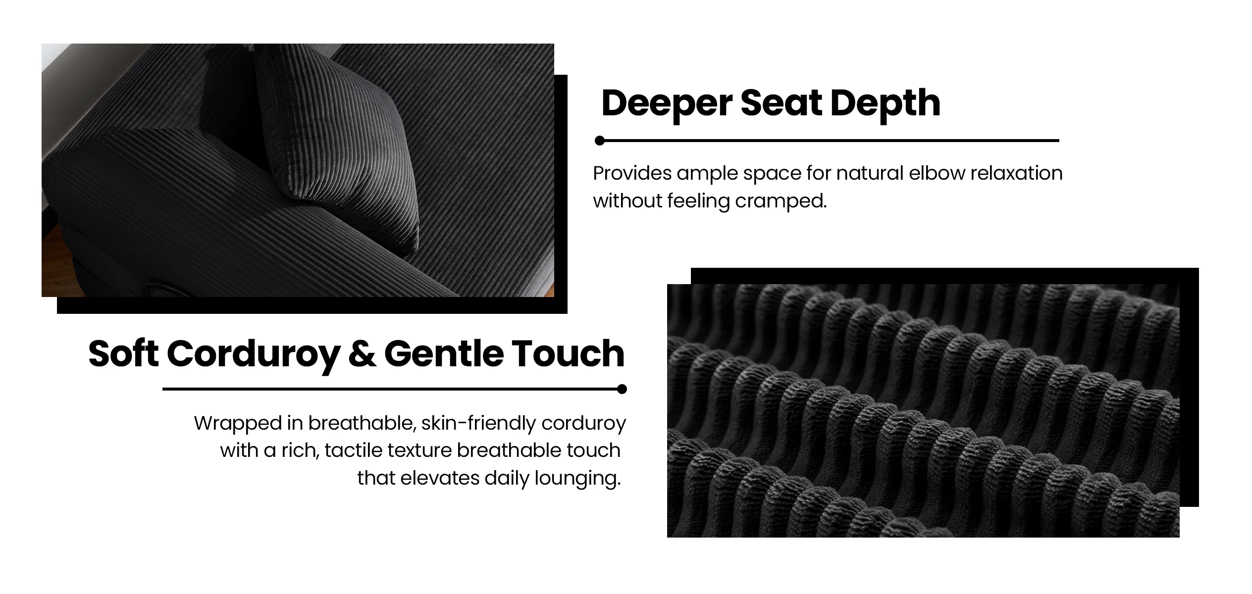 79&rsquo;&rsquo; Folding Convertible Sofa Bed Corduroy Upholstered Boneless Couch, Loveseat Sleeper Floor Sofa for Living Room Bedroom