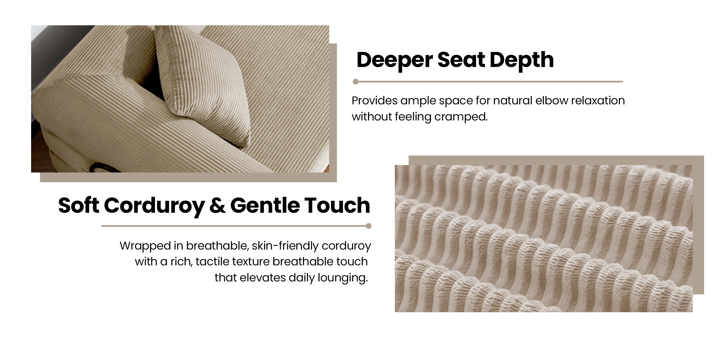 79&rsquo;&rsquo; Folding Convertible Sofa Bed Corduroy Upholstered Boneless Couch, Loveseat Sleeper Floor Sofa for Living Room Bedroom