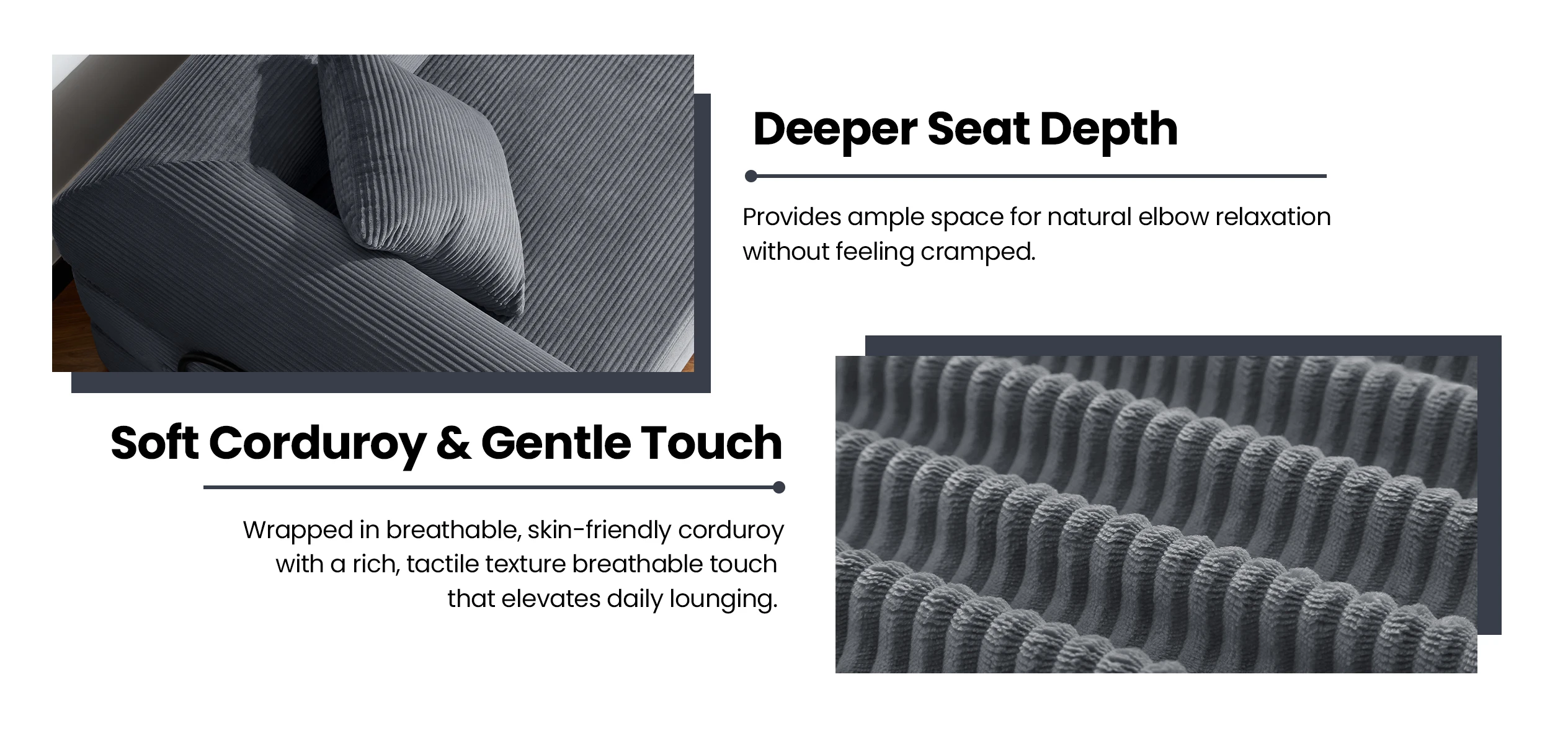 79&rsquo;&rsquo; Folding Convertible Sofa Bed Corduroy Upholstered Boneless Couch, Loveseat Sleeper Floor Sofa for Living Room Bedroom