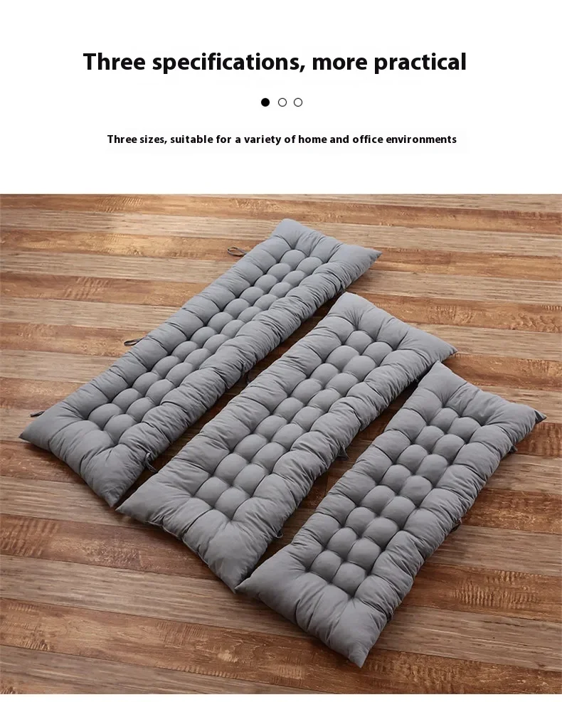 Recliner Soft Cushion Thickened Cotton Rocking Chair Bench Cushion Office Chair Tatami Cushion for Outdoor Camping