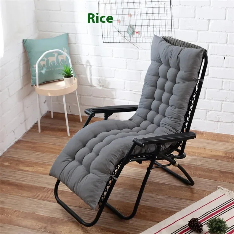 Recliner Soft Cushion Thickened Cotton Rocking Chair Bench Cushion Office Chair Tatami Cushion for Outdoor Camping