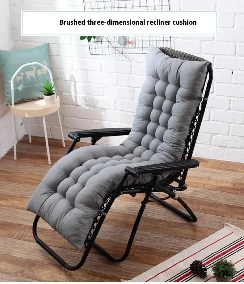 Recliner Soft Cushion Thickened Cotton Rocking Chair Bench Cushion Office Chair Tatami Cushion for Outdoor Camping