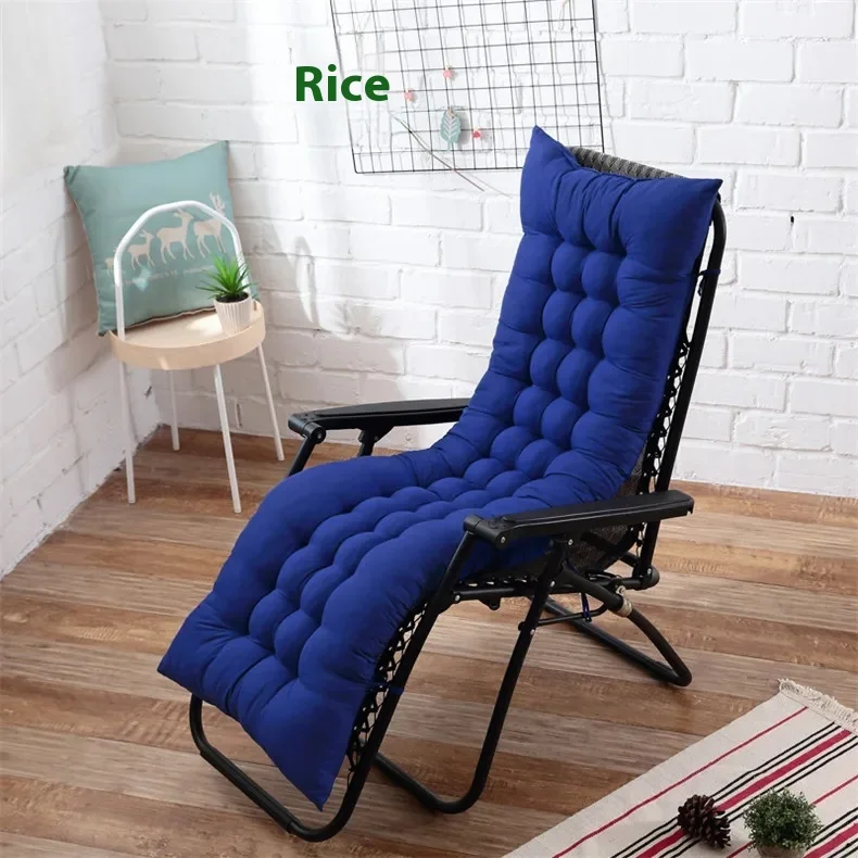 Recliner Soft Cushion Thickened Cotton Rocking Chair Bench Cushion Office Chair Tatami Cushion for Outdoor Camping