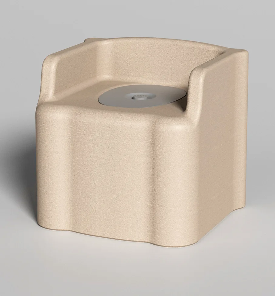 Metal Waterproof Bathroom Chair Nonslip