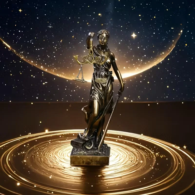 Creative Retro Round bottom Justice Goddess Statue Lawyer Office Ornament Gifts Home Living room Sculpture Desk Decor Creative Retro Round bottom Justice Goddess Statue Lawyer Office Ornament Gifts Home Living room Sculpture Desk Decor