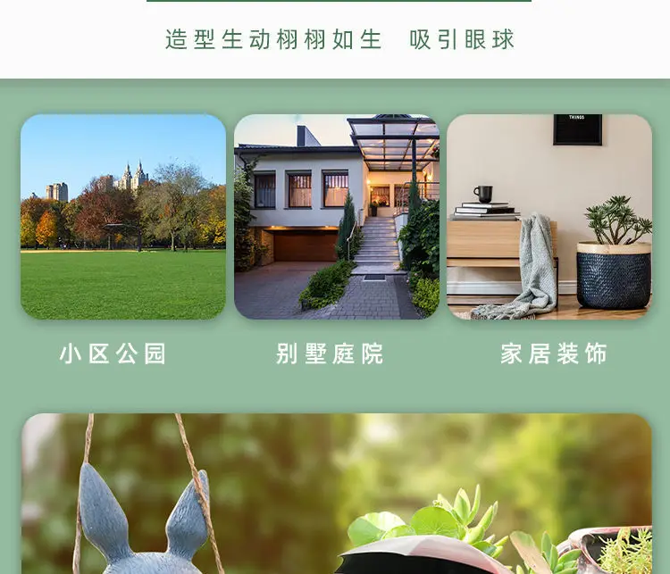 Large Garden Statue Cartoon Anime Totoroed Sculpture Creative Kawaii Miyazakis Hayaos Totoros Resin Figurines Garden Home Decor