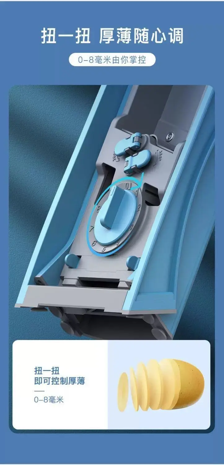 Multifunctional Vegetable Cutter Manual Slicer Shredder Grater Commercial Home Kitchen Chopper Gadget Multifunctional Vegetable Cutter Manual Slicer Shredder Grater Commercial Home Kitchen Chopper Gadget