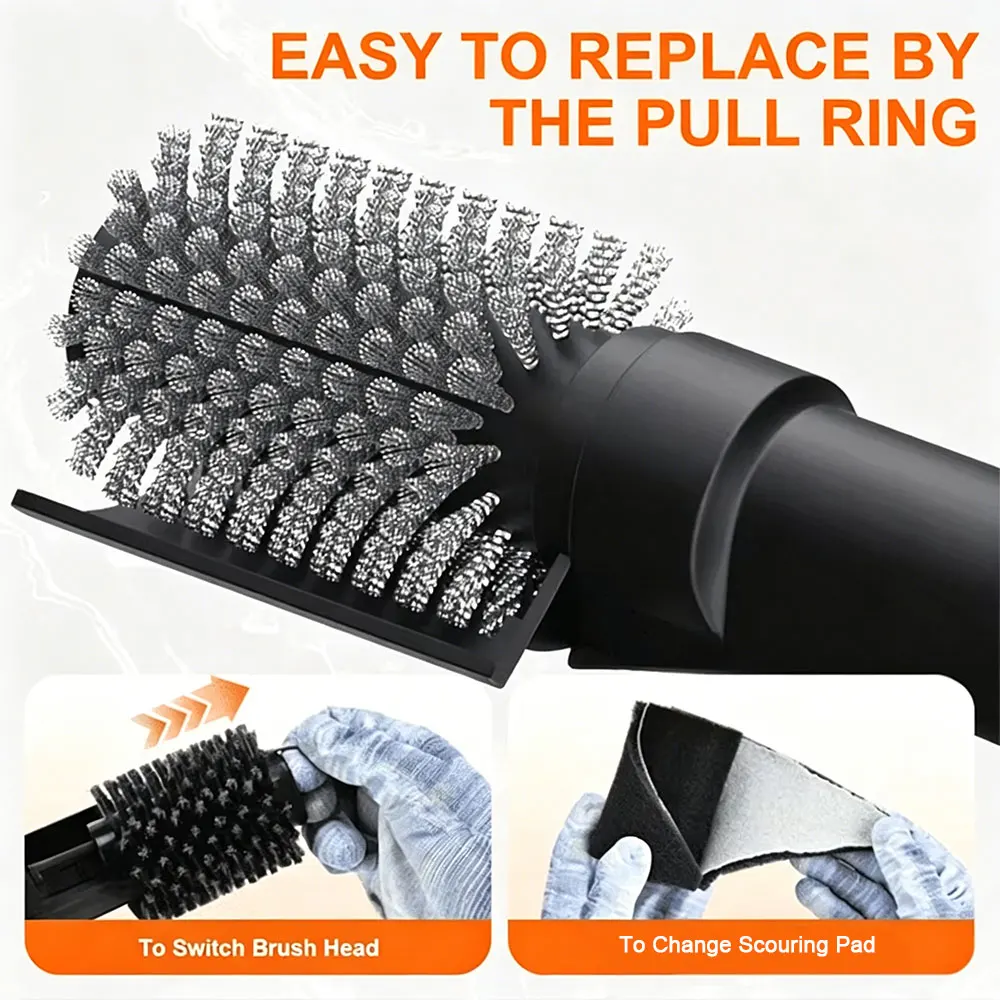 BBQ Grill Brush 3-Speed Settings Electric Grill Brush,180° Adjustable Head,90 Mins Grill Cleaner for Outdoor Griddles Smokers BBQ Grill Brush 3-Speed Settings Electric Grill Brush,180° Adjustable Head,90 Mins Grill Cleaner for Outdoor Griddles Smokers