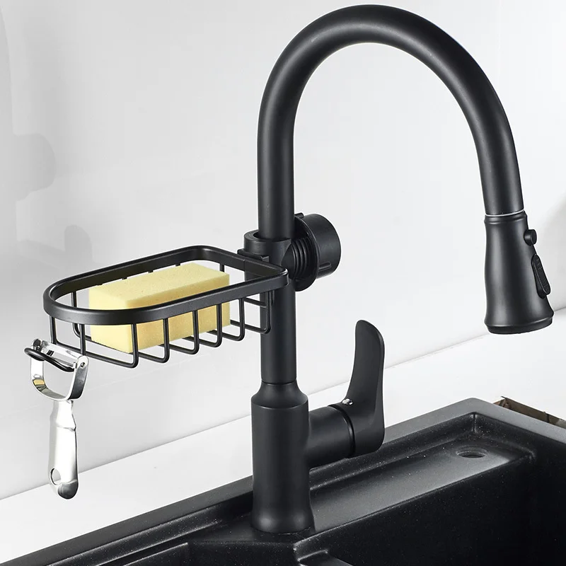 Kitchen Sink Drain Rack Sponge Storage Basket Faucet Holder Space Aluminum Soap Drainer Shelf Organizer Bathroom Accessories Kitchen Sink Drain Rack Sponge Storage Basket Faucet Holder Space Aluminum Soap Drainer Shelf Organizer Bathroom Accessories