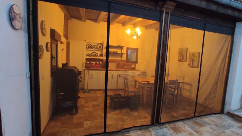Magnetic Door Screen Custom Size Mosquito Net Curtain Fly Insect Automatic Closing Invisible Mesh For Kitchen indoor living room Magnetic Door Screen Custom Size Mosquito Net Curtain Fly Insect Automatic Closing Invisible Mesh For Kitchen indoor living room