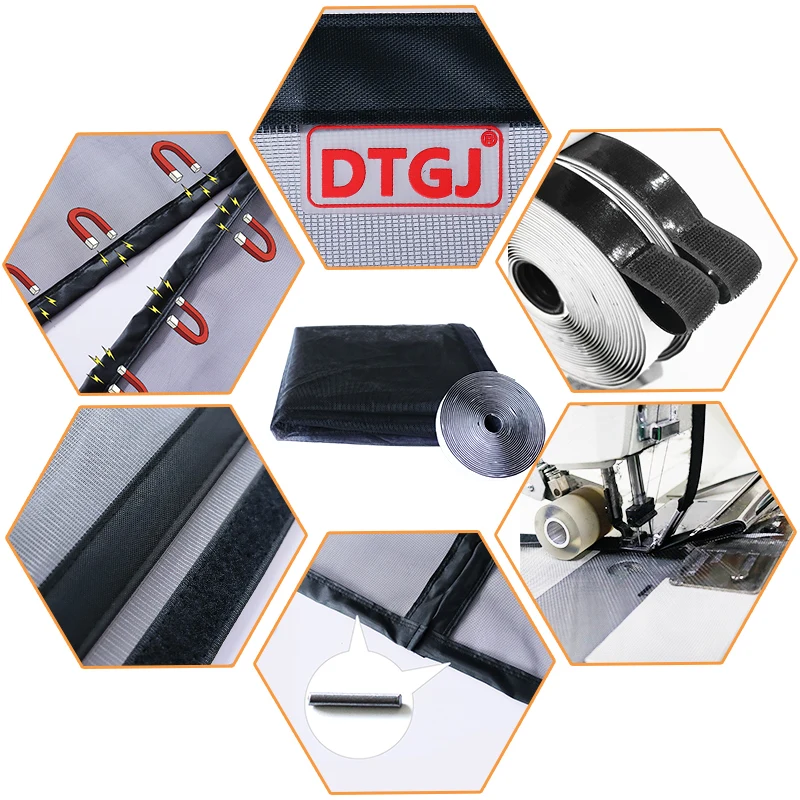 Magnetic Door Screen Custom Size Mosquito Net Curtain Fly Insect Automatic Closing Invisible Mesh For Kitchen indoor living room Magnetic Door Screen Custom Size Mosquito Net Curtain Fly Insect Automatic Closing Invisible Mesh For Kitchen indoor living room