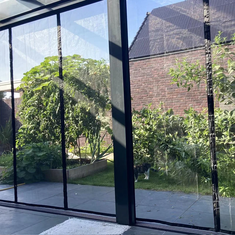 DTGJ Magnetic Door Screen Mosquito Net Custom Size Summer Anti insect Mesh Automatic Closing Curtain Applicable to glass doors DTGJ Magnetic Door Screen Mosquito Net Custom Size Summer Anti insect Mesh Automatic Closing Curtain Applicable to glass doors
