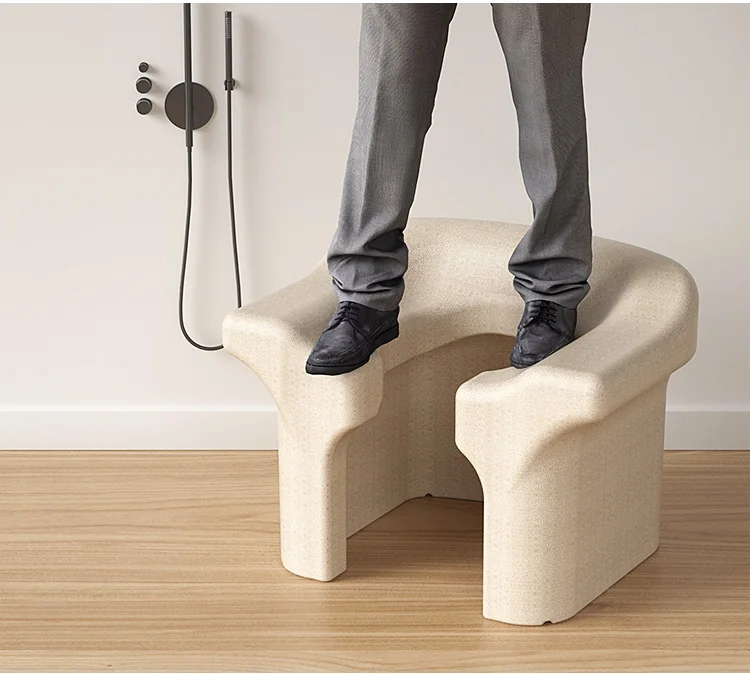 Metal Waterproof Bathroom Chair Nonslip
