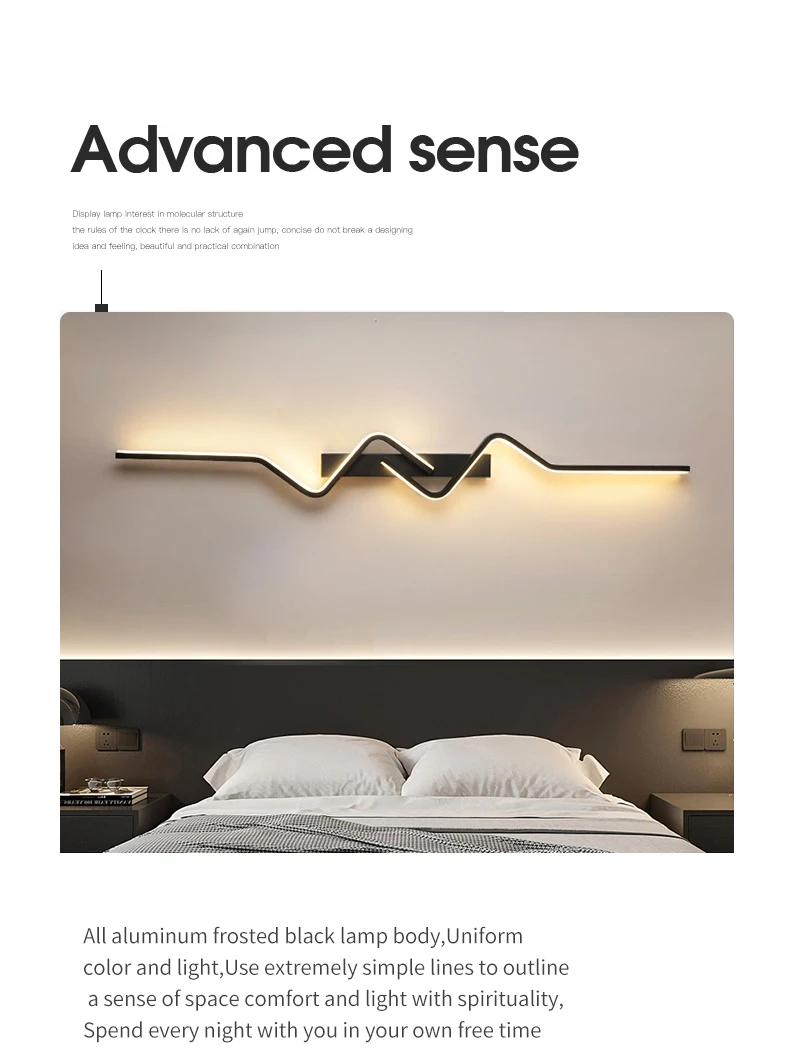 Modern Stairs Wall Light Nordic Living Room lights For Wall Sconce Ceiling Light Home Decor Lighting Fixtures Long Decor ghts