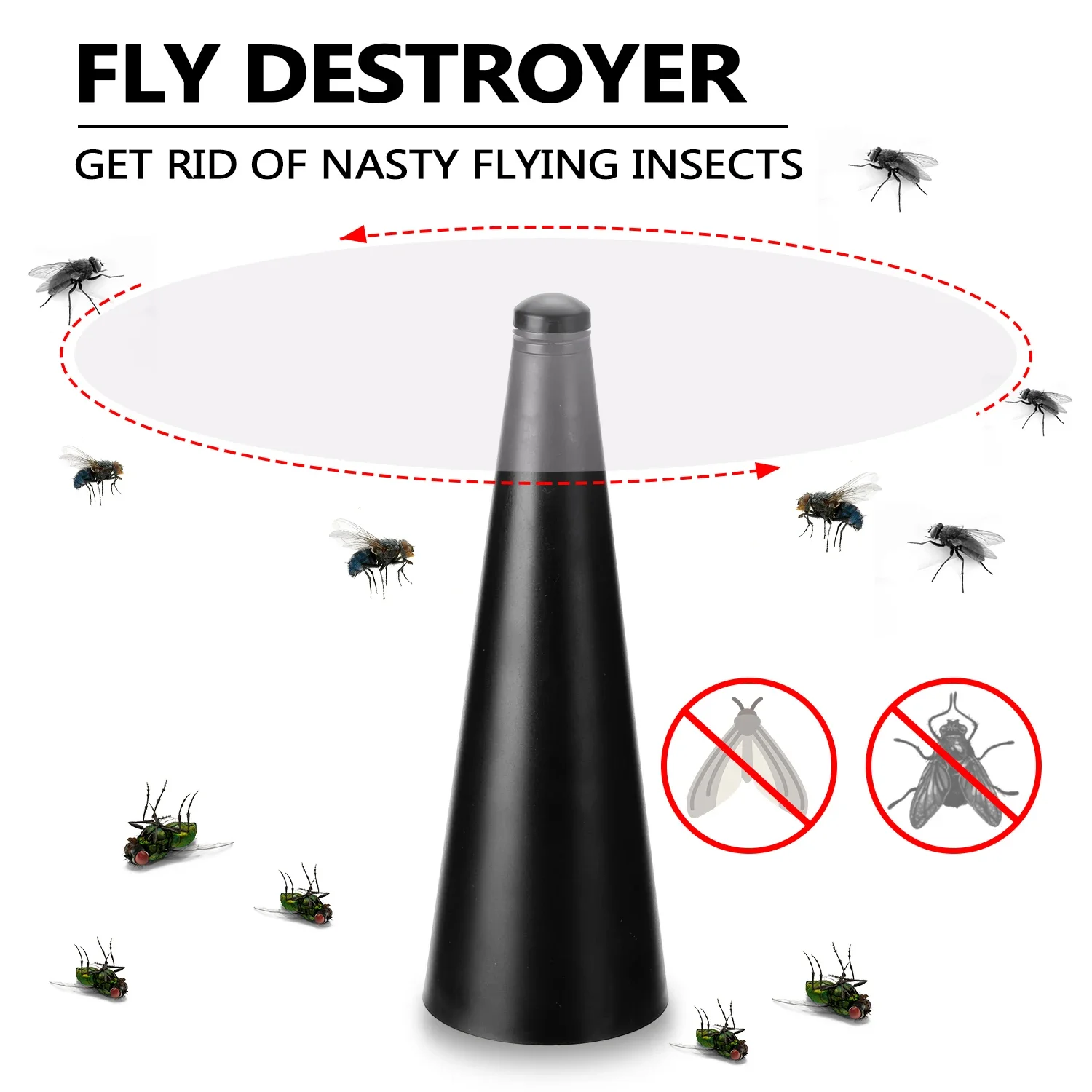 Multifunctional Outdoor Fly 360° Rotating Type Food Food, Pest Repellent Table Fan, Hiking Camping Equipment Multifunctional Outdoor Fly 360° Rotating Type Food Food, Pest Repellent Table Fan, Hiking Camping Equipment