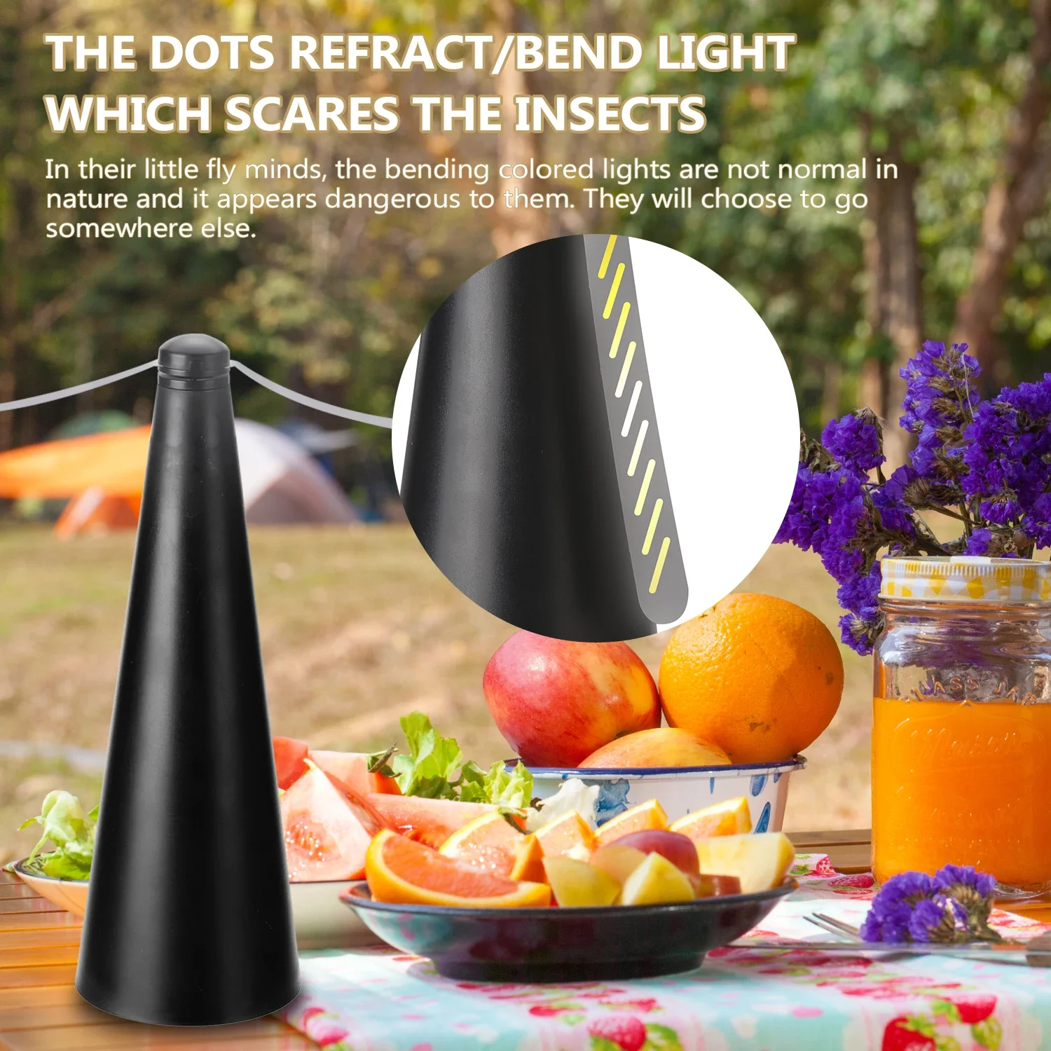 Multifunctional Outdoor Fly 360° Rotating Type Food Food, Pest Repellent Table Fan, Hiking Camping Equipment Multifunctional Outdoor Fly 360° Rotating Type Food Food, Pest Repellent Table Fan, Hiking Camping Equipment