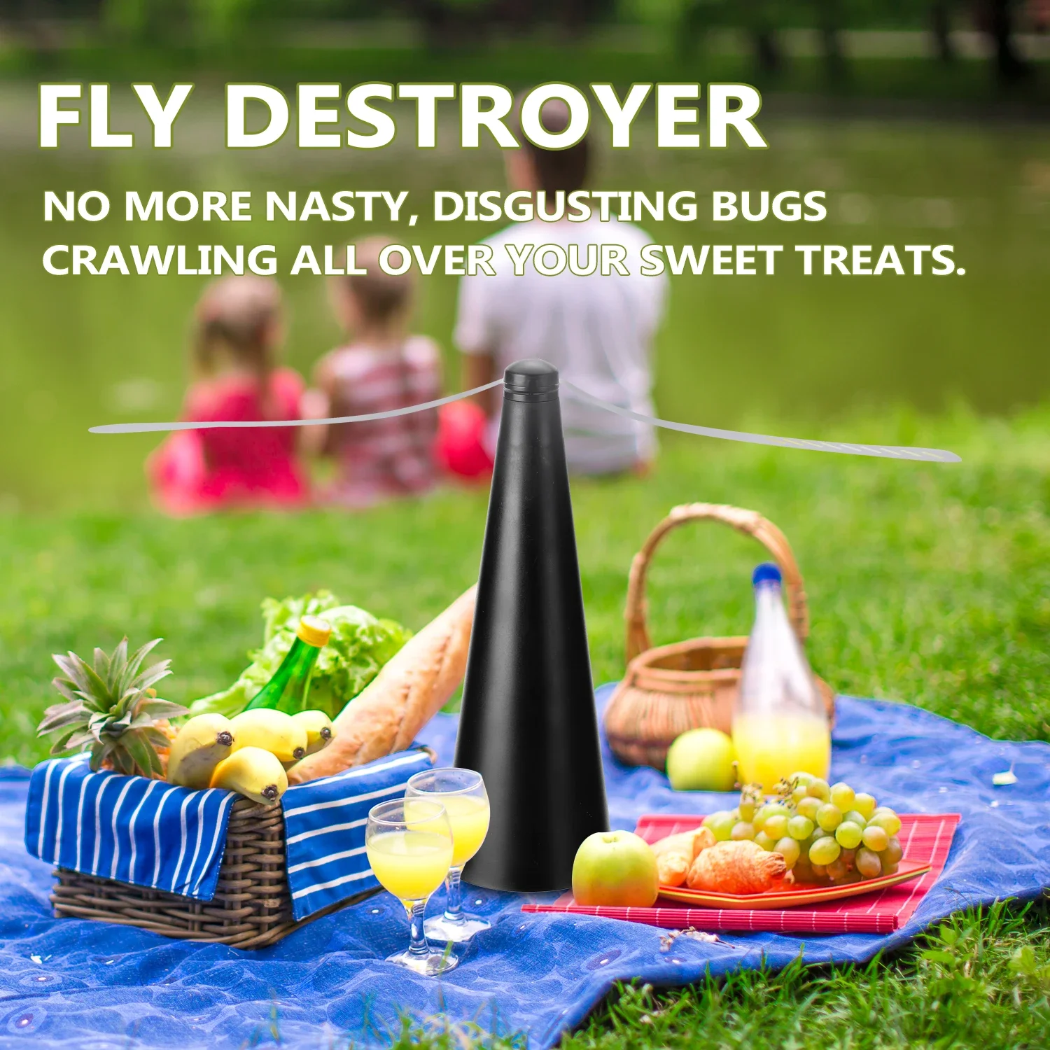 Multifunctional Outdoor Fly 360° Rotating Type Food Food, Pest Repellent Table Fan, Hiking Camping Equipment Multifunctional Outdoor Fly 360° Rotating Type Food Food, Pest Repellent Table Fan, Hiking Camping Equipment