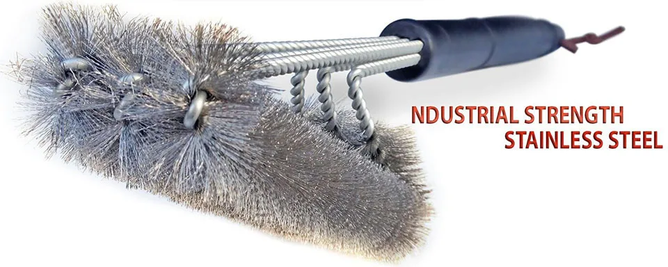New Kitchen Accessories BBQ Grill Brush and Scraper Barbecue Kit Cleaning Brush Stainless Steel Tools Wire Bristles Triangle New Kitchen Accessories BBQ Grill Brush and Scraper Barbecue Kit Cleaning Brush Stainless Steel Tools Wire Bristles Triangle