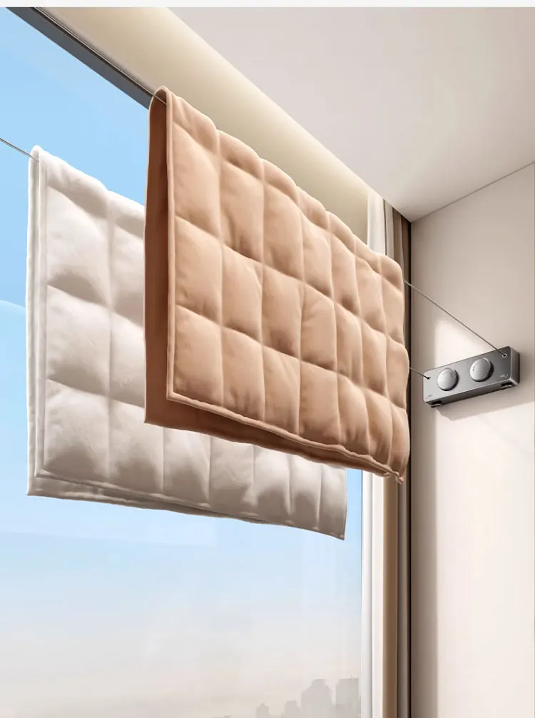 Retractable Clothesline Collection Laundry Extendable Wall Clothesline Clothes Hanger Retractable Clothes Horse Drying Rack line
