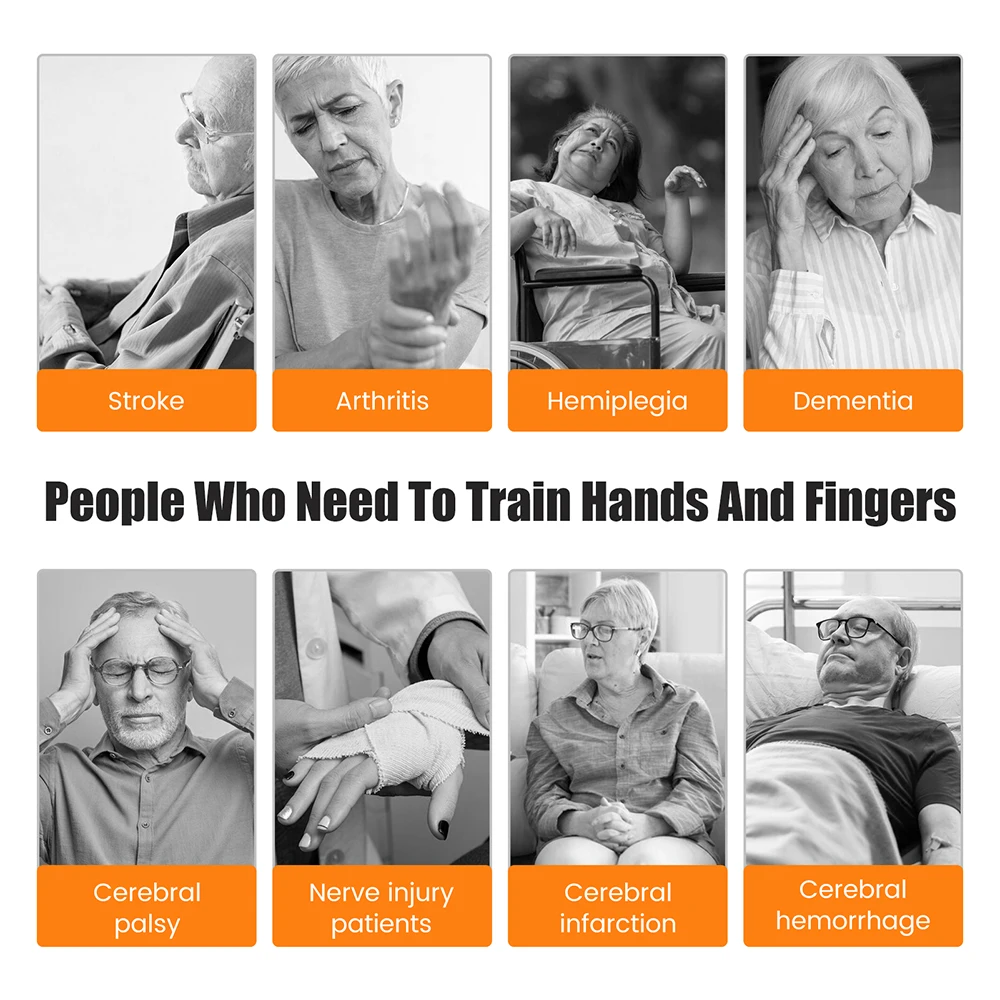 Robot Gloves Hand Rehabilitation Automatic Hand Trainer Rehabilitation Rehab Theraphy Hemiplegia Gloves Finger Trainer Stroke