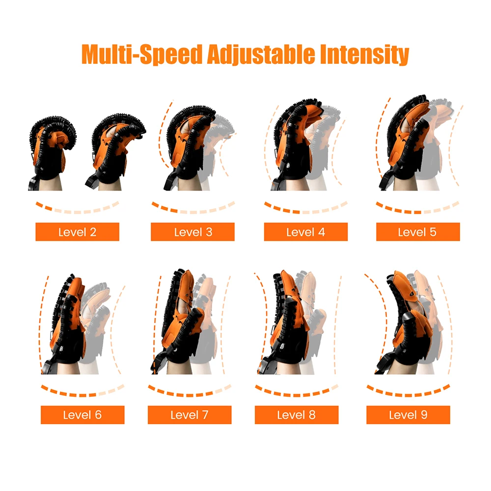 Robot Gloves Hand Rehabilitation Automatic Hand Trainer Rehabilitation Rehab Theraphy Hemiplegia Gloves Finger Trainer Stroke