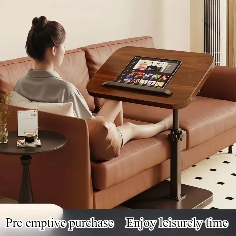 Sofa side table removable bedside rack small table lifting rotating bedside table bedroom dormitory folding coffee table Sofa side table removable bedside rack small table lifting rotating bedside table bedroom dormitory folding coffee table