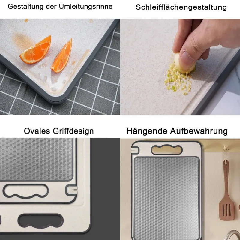 Stainless Steel Cutting Board for Kitchen Food-Grade Diamond-Pattern Large Chopping Board Non-Slip Double Sided Cutting Board Stainless Steel Cutting Board for Kitchen Food-Grade Diamond-Pattern Large Chopping Board Non-Slip Double Sided Cutting Board