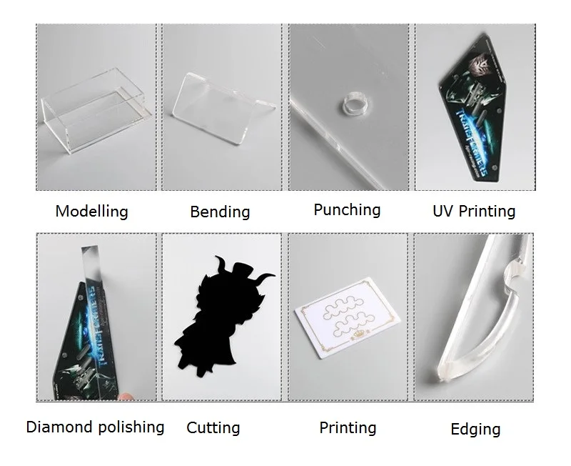Square Double Sides Mirror Acrylic (PMMA) Two-Way/See-through Infinity/Illusion/Smart/Surveillance Mirror For DIY Advertise