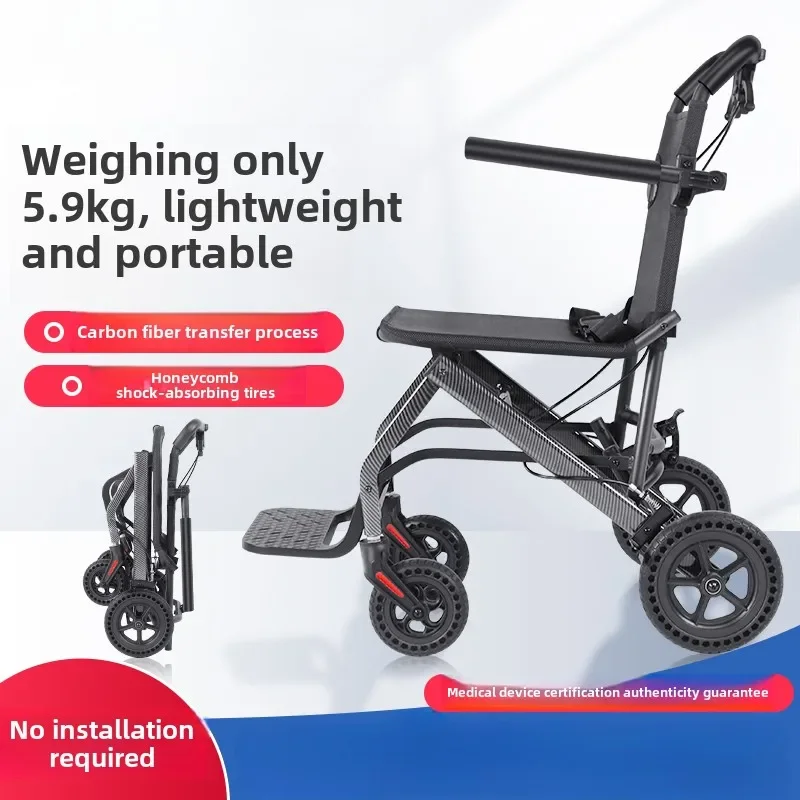 Wheelchair Light Folding Old Man HOME CARE Wheelchair Light Folding Old Man HOME CARE