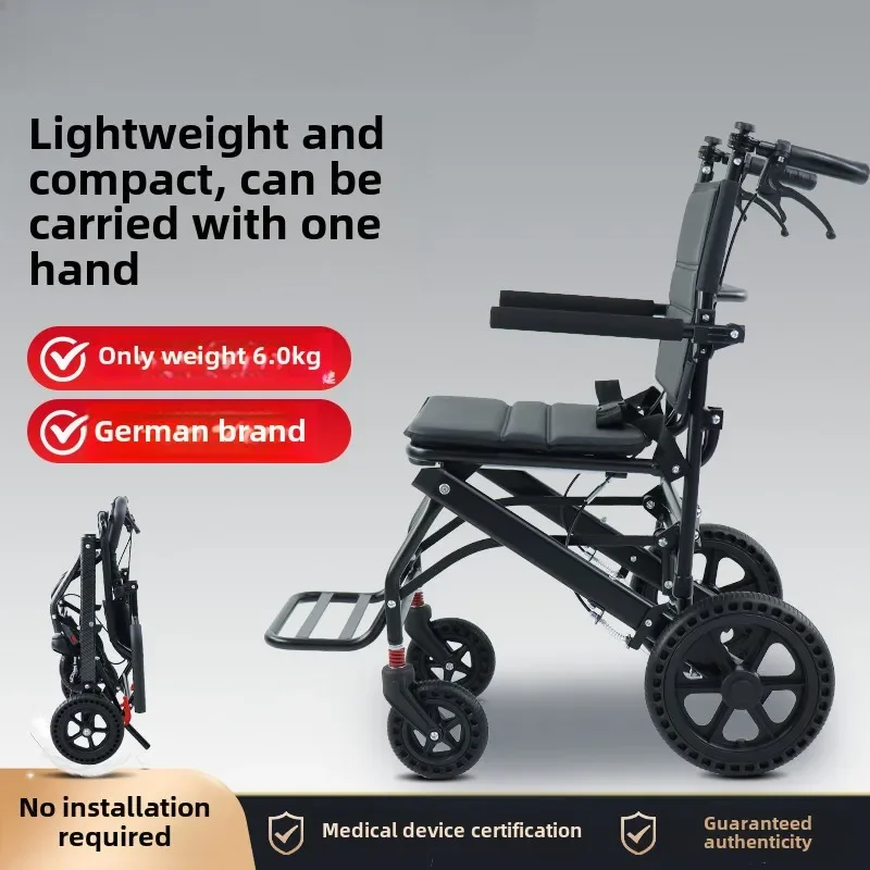 Wheelchair Light Folding Old Man HOME CARE Wheelchair Light Folding Old Man HOME CARE