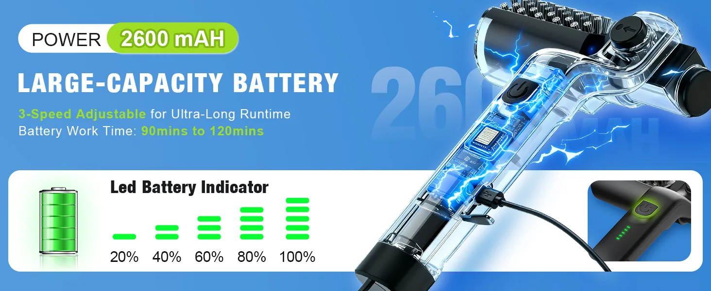 Electric BBQ Cleaner Brush Wireless Stainless Steel Rotary Grill Brush for Outdoor Grill Steam BBQ Cleaning Brush Accessoires Electric BBQ Cleaner Brush Wireless Stainless Steel Rotary Grill Brush for Outdoor Grill Steam BBQ Cleaning Brush Accessoires