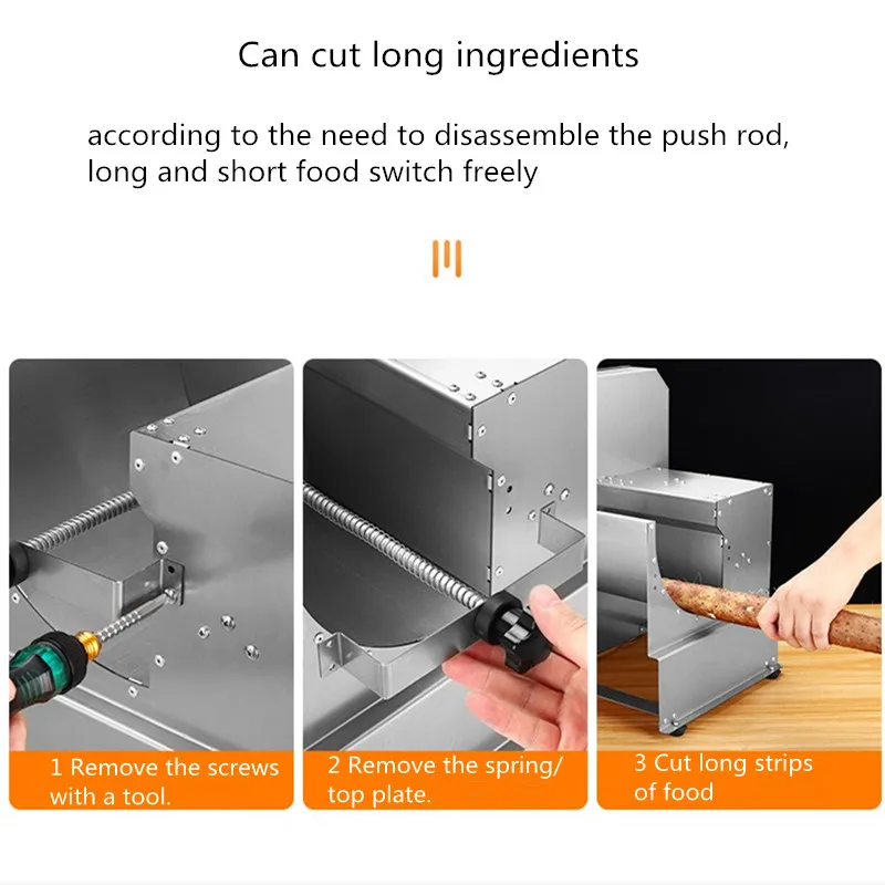 commercial fruit slicer Stainless steel electric slicer lemon potato vegetable multi-functional slicer commercial fruit slicer Stainless steel electric slicer lemon potato vegetable multi-functional slicer