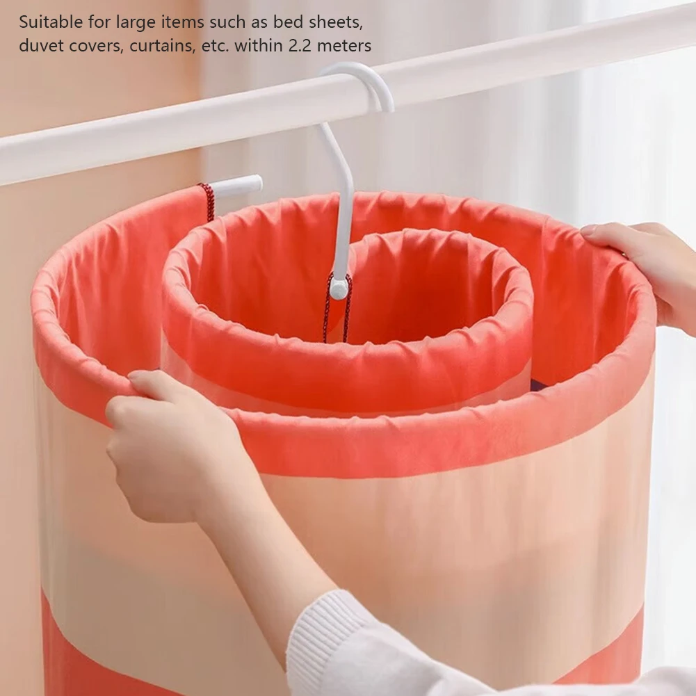 1/3/5pcs Round Spirals Sheet Hanger