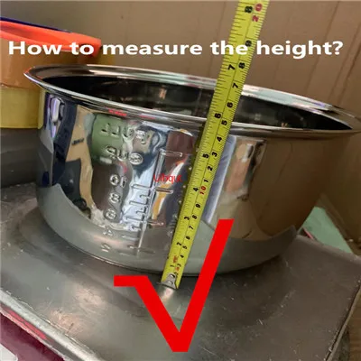 304 stainless steel rice cooker inner container Non stick Cooking Pot Replacement Accessories kitchen food Rice Cooker liner