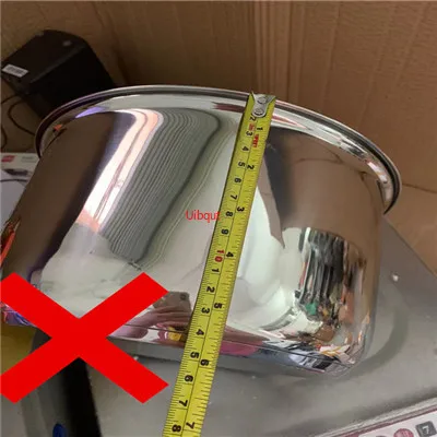 304 stainless steel rice cooker inner container Non stick Cooking Pot Replacement Accessories kitchen food Rice Cooker liner 304 stainless steel rice cooker inner container Non stick Cooking Pot Replacement Accessories kitchen food Rice Cooker liner