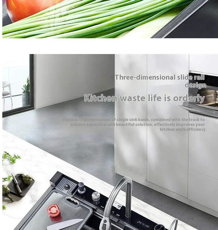Large Size Multifunctional Stainless Steel Kitchen Sink