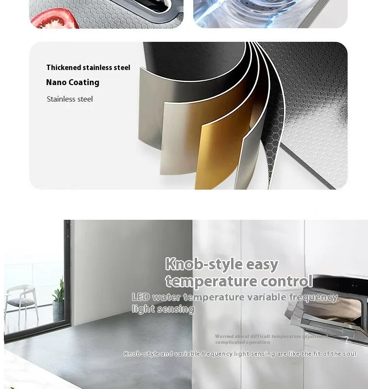 Large Size Multifunctional Stainless Steel Kitchen Sink