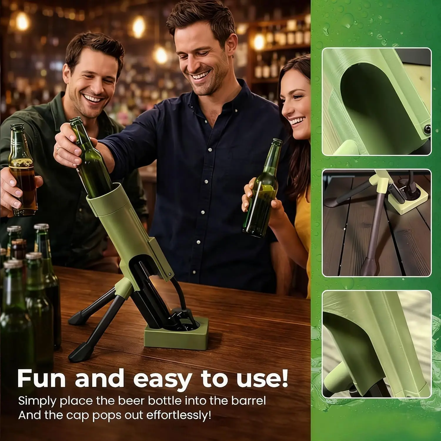 Beer Bottle Mortar Bottle Opener Beer Bottle Mortar Bottle Opener