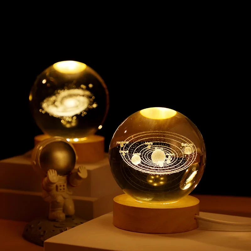 3D Moon Crystal Ball Astronomy Galaxy Solar System Saturn Luminous Balls Snow Glass Globe Night Light Home Desktop Decoration 3D Moon Crystal Ball Astronomy Galaxy Solar System Saturn Luminous Balls Snow Glass Globe Night Light Home Desktop Decoration