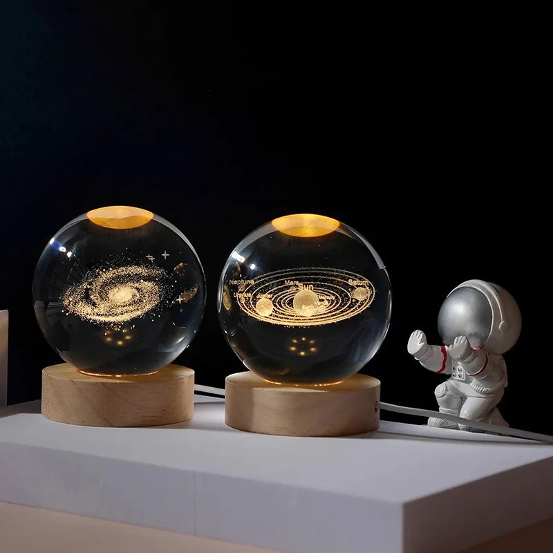 3D Moon Crystal Ball Astronomy Galaxy Solar System Saturn Luminous Balls Snow Glass Globe Night Light Home Desktop Decoration 3D Moon Crystal Ball Astronomy Galaxy Solar System Saturn Luminous Balls Snow Glass Globe Night Light Home Desktop Decoration