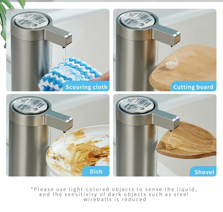 Kitchen Soap Machine Automatic Sensor Out of Hand Sanitizer Smart Electric Body Wash Soap Dispenser 304 Stainless Steel Kitchen Soap Machine Automatic Sensor Out of Hand Sanitizer Smart Electric Body Wash Soap Dispenser 304 Stainless Steel
