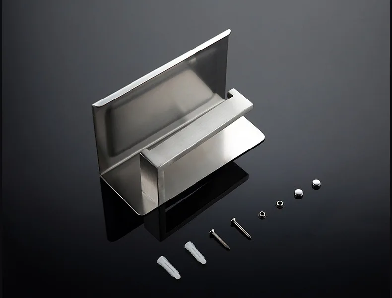Chrome Polished Bathroom Hardware Mirror Chrome Polished Towel Rack Toilet Paper Holder Towel Bar Hook Bathroom Accessories