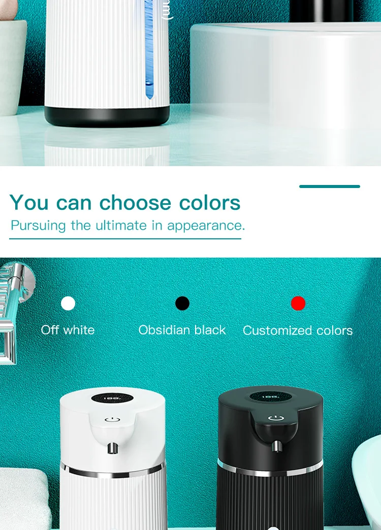 420ML Large Capacity Automatic Smart Senor Soap Dispenser Wall-Mounted Electric Foam/Liquid Model Hand Dish Washing Pump Machine